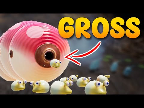 Видео: Самые уродливые существа в Pikmin 4