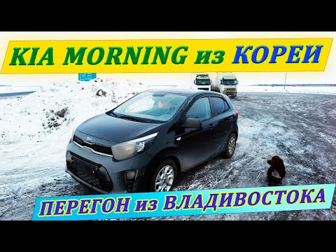 Видео: KIA MORNING. Зимний перегон из ВЛАДИВОСТОКА