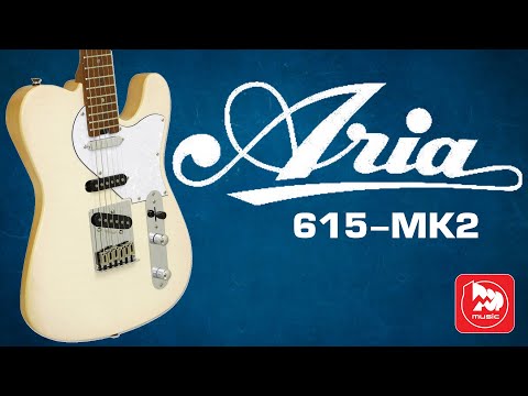 Видео: Электрогитара ARIA 615-MK2 - доступный телекастер