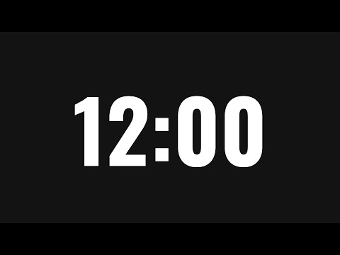 Видео: Таймер 12 Минут