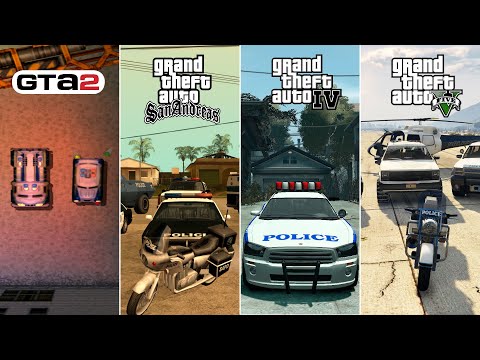 Видео: ЭВОЛЮЦИЯ ПОЛИЦЕЙСКОГО ТРАНСПОРТА В СЕРИИ GTA (1997-2013) ВСЕ МАШИНЫ ПОЛИЦИИ В СЕРИИ ГТА