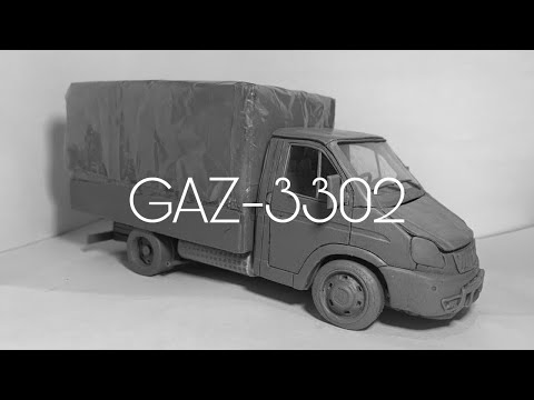 Видео: СЛЕПИЛ ГАЗЕЛЬ 3302 из ПЛАСТИЛИНА! Но для чего?