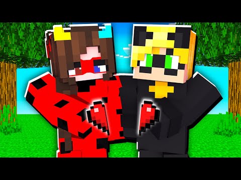 Видео: 💚 Поругались с Супер Котом в Майнкрафт! Леди Баг