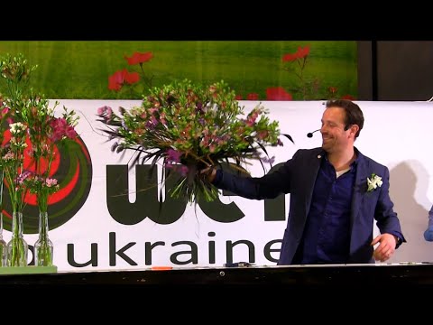 Видео: мастер-класс голландского флориста
