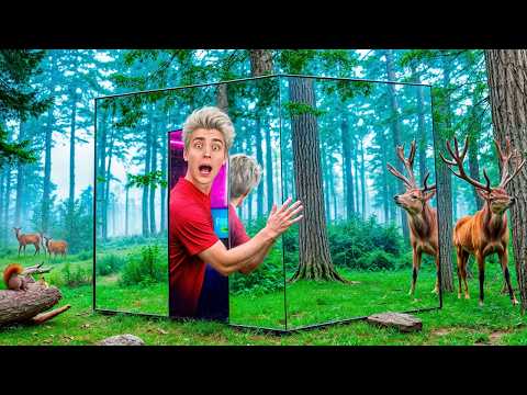 Видео: Построили НЕВИДИМУЮ СЕКРЕТНУЮ КОМНАТУ в ЛЕСУ !