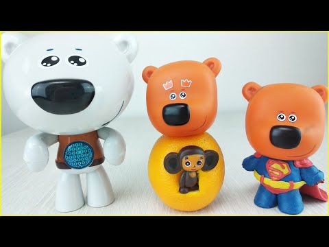 Видео: Ми-ми-мишки 🐻 и Чебурашка 🍊Супергерой! Мультики с игрушками для детей 🎬 Сборник лучших ⭐ серий