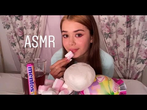 Видео: ASMR EATING CANDY|MARSHMALLOW| COTTON CANDY/АСМР ИТИНГ СЛАДОСТЕЙ|МАРШМЕЛЛОУ|СЛАДКАЯ ВАТА