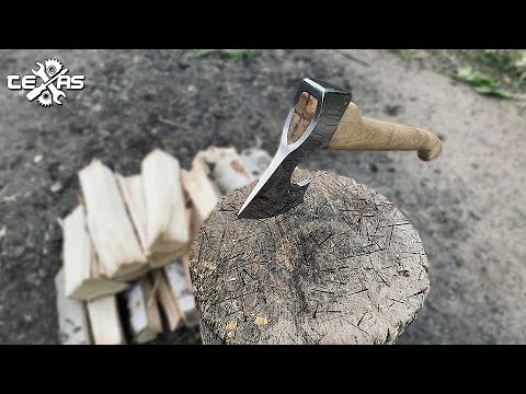 Видео: Новая жизнь старого топора! The restoration of the axe