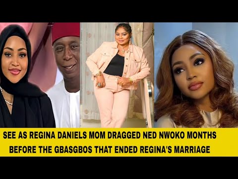 Видео: Посмотрите, как мама Регины Дэниелс тащила Неда Нвоко за несколько месяцев до скандала, который п...
