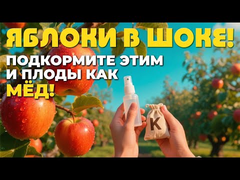 Видео: Калий для яблонь: 3 подкормки → сладкие и крупные яблоки!