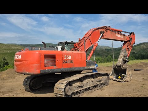 Видео: HITACHI  ZAXIS 350  Нет мощности , куча ошибок !