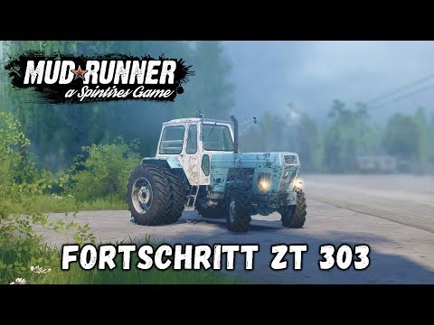 Видео: Spintires: MudRunner обзор мода [ Fortschritt ZT 303 ] ФЕРМА НЕ РУЛИТ