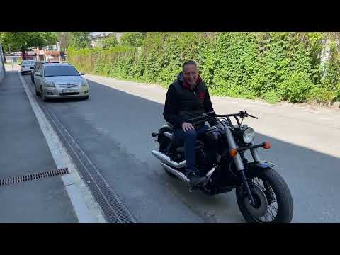 Видео: Осмотр мотоцикла Honda Shadow 750 Phantom с пробегом 14500 км