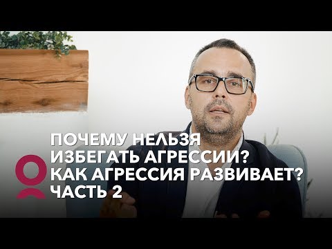 Видео: Почему нельзя избегать агрессии? Как агрессия развивает? Часть 2