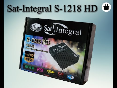 Видео: "Мир электроники" о спутниковом тюнере Sat Integral S-1218 HD ABLE