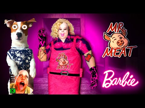 Видео: Мясник это Барби👸Ms.Meat mod of Mr. Meat 👸Mr. Meat is Barbie