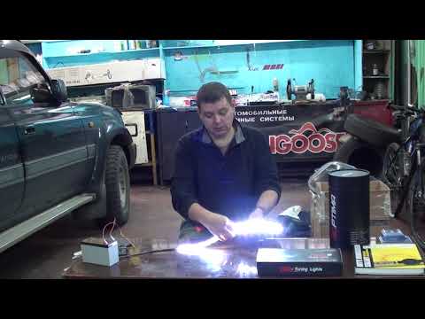 Видео: Mercedes gl установка светодиодных би линз  Optima  + ДХ0