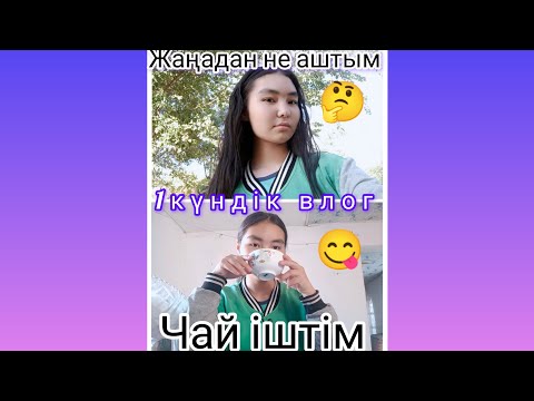 Видео: 1күндік влог 🤔😋/Araika/тіркелуді ✅ ұмытпа