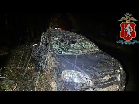 Видео: Пьяный бесправный юнец прокатил друзей в реанимацию, а подругу - в морг