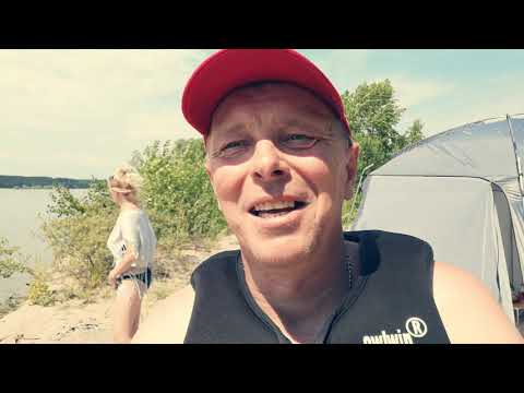 Видео: Отдых на Оби. Выходной на реке. Катаемся на лодке. Лето в Новосибирске. Лодка ПВХ.