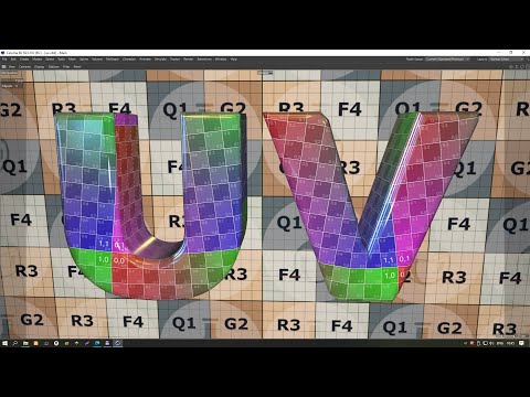 Видео: Cinema 4D: UV, часть 1