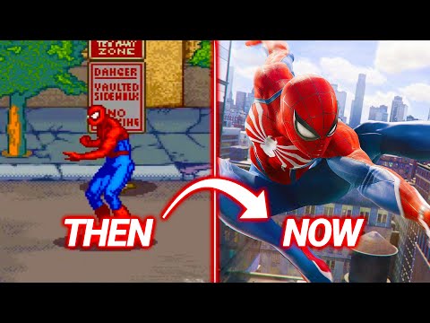 Видео: Эволюция видеоигр о ЧЕЛОВЕКЕ-ПАУКЕ (1982–2025) #spiderman