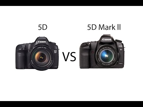 Видео: Canon 5D vs 5D Mark ll - прямое сравнение фотографий