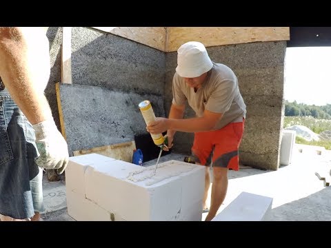 Видео: Арболит. Монолитный арболит 5/5