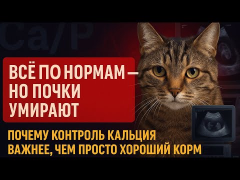 Видео: Кошка выглядит здоровой, корм отличный, анализы хорошие, а ХПН уже началась — как это остановить.