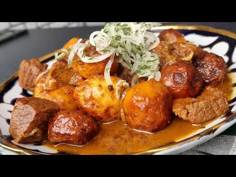 Видео: Как правильно жарить Мясо с Картошкой Чтобы Вкусно, Просто и Быстро