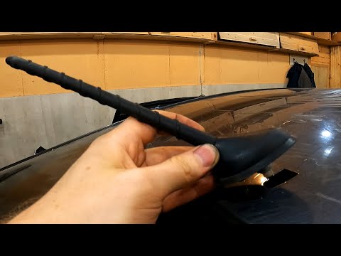 Видео: Как снять/заменить антенну крыши Kia Rio 2011-2017год
