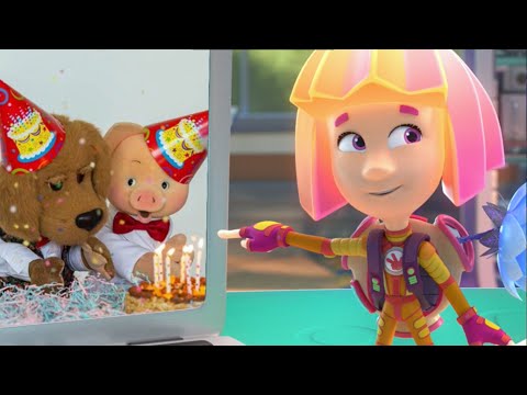 Видео: День рождения Фиксиков в «Спокойной ночи, малыши!»