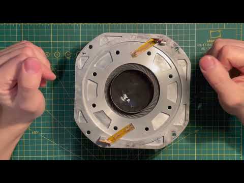 Видео: Ремонт СЧ Diatone DS-503 II Замена купола II Дополнение II In Audio