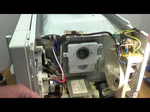 Видео: Ремонт микроволновки Saturn