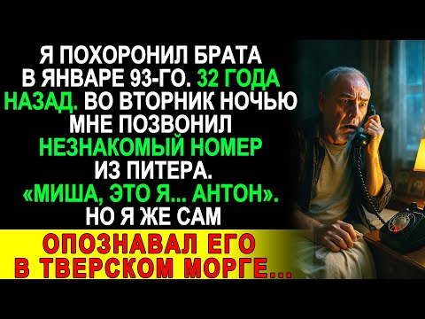 Видео: Я опознал брата в морге в 93-м. Он позвонил через 32 года