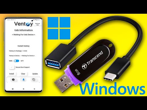 Видео: Как создать загрузочную USB-флешку Windows 11 на телефоне.Создание загрузочной флешки на смартфоне