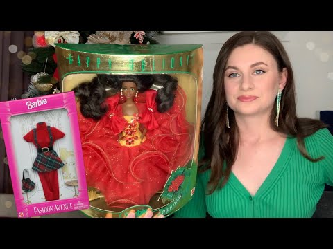 Видео: Распаковка Barbie Happy Holidays 1993 + аутфит Fashion Avenue 1995