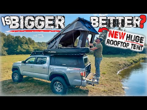 Видео: САМАЯ БОЛЬШАЯ палатка для крыши! Но... лучше ли она? Полный обзор