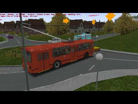 Видео: OMSI 2 Братаново Маршрут 8 (1)