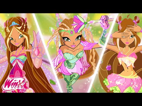 Видео: Эволюция Клуба Винкс | ФЛОРА: все силы и трансформации! 🌸 ✨