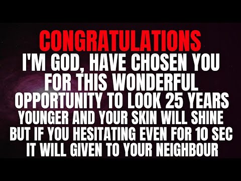Видео: ПОЗДРАВЛЯЮ! Я — БОГ, Я ИЗБРАЛ ТЕБЯ ДЛЯ ЭТОЙ ЧУДЕСНОЙ ВОЗМОЖНОСТИ ВЫГЛЯДЕТЬ НА 25 ЛЕТ...