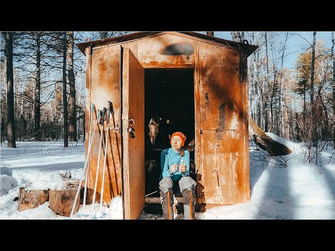 Видео: ОБЗОР на ТИТАНОВЫЕ печи | Лыжный поход и ночь в железном доме