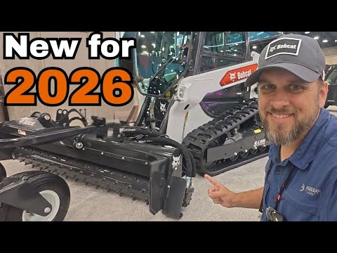 Видео: 3 инновационные машины от Bobcat на выставке 2026 года @equipexposition