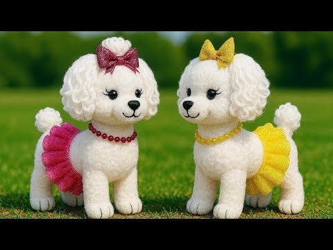Видео: 💥3 разных способа изготовления милых игрушечных собак / 😍Вы должны попробовать