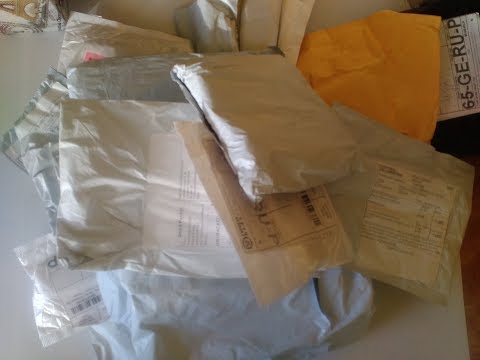 Видео: Распаковка 16 посылок с AliExpress!!! Всё для дизайна! #1