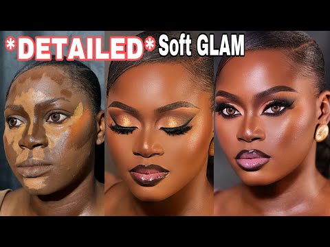 Видео: ПОЛНОЕ руководство по макияжу Soft Glam! Пошаговое руководство для начинающих #woc