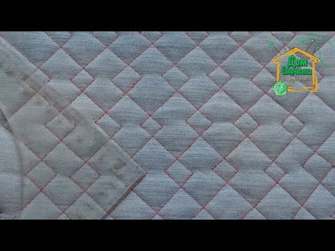 Видео: Художественная стёжка / Как я делаю стежку по обычной линейке для будущей косметички