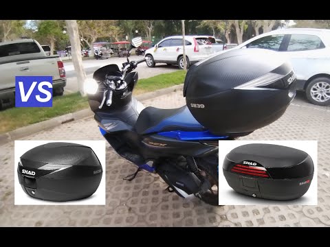 Видео: Центральные кофры SHAD SH39 и SH46