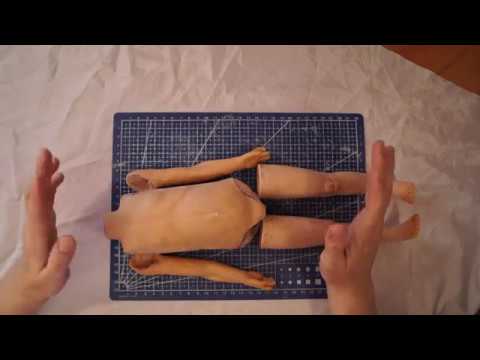 Видео: Кукла - ребенок. Часть 1. Лепка Тела