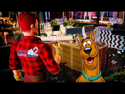 Видео: РЕМОНТ на Фестивале ужаса с Олегом Брейном! // Scooby Doo DLC в House Flipper 2